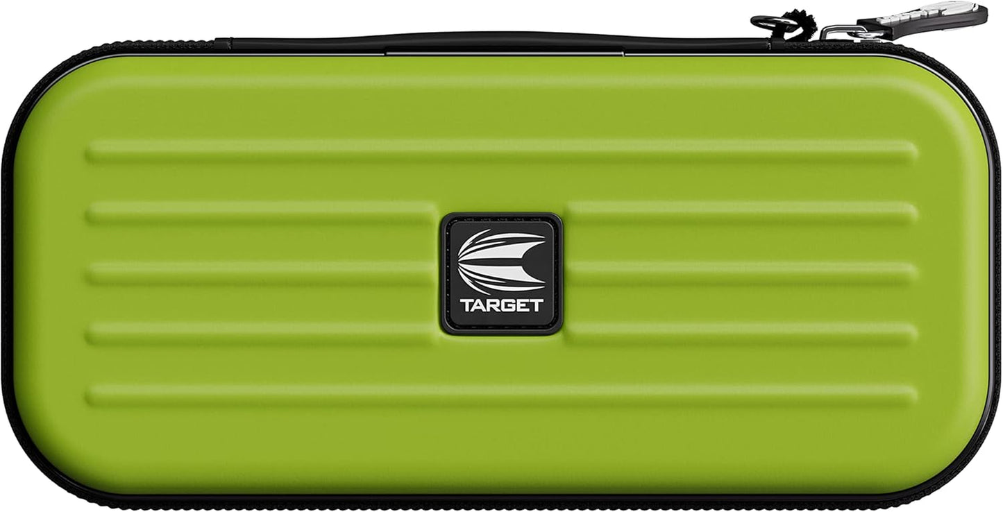 Darts Takoma Darts Wallet, Regular Size, Green | Darts Case Holds 3 Darts | Protective EVA Dart Holder with Double Zip Lock Inner Pouches | Professional Darts Accessories