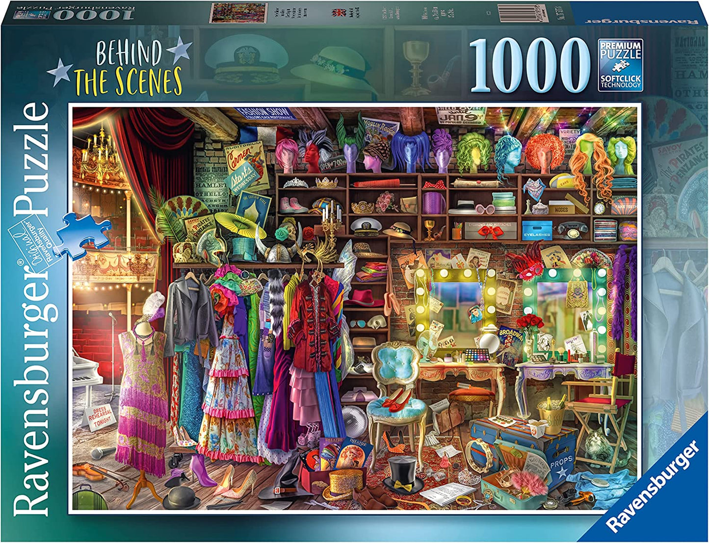 Aimee Stewart behind the Scenes 1000 Piece Jigsaw Puzzles for Adults and Kids Age 12 Years Up