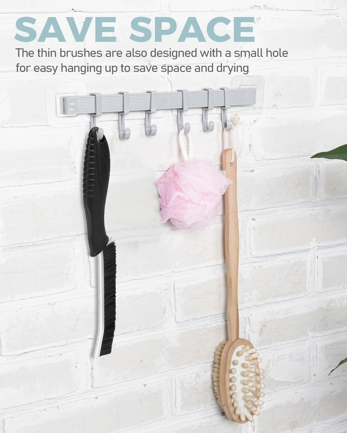 Cleaning Brush - Hard Bristle Crevice Cleaning Brush UK, Multifunctional Gap Cleaning Scrub Brush, Grout Brush, Cleaning Products for Household Use, Home, Kitchen, Bathroom, Window, Vehicle