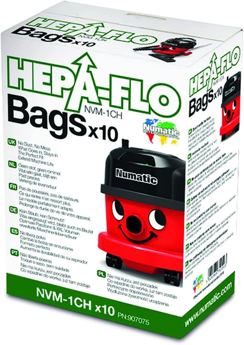 Henry Cleaner Bags - 1 Box (Pack of 10), White