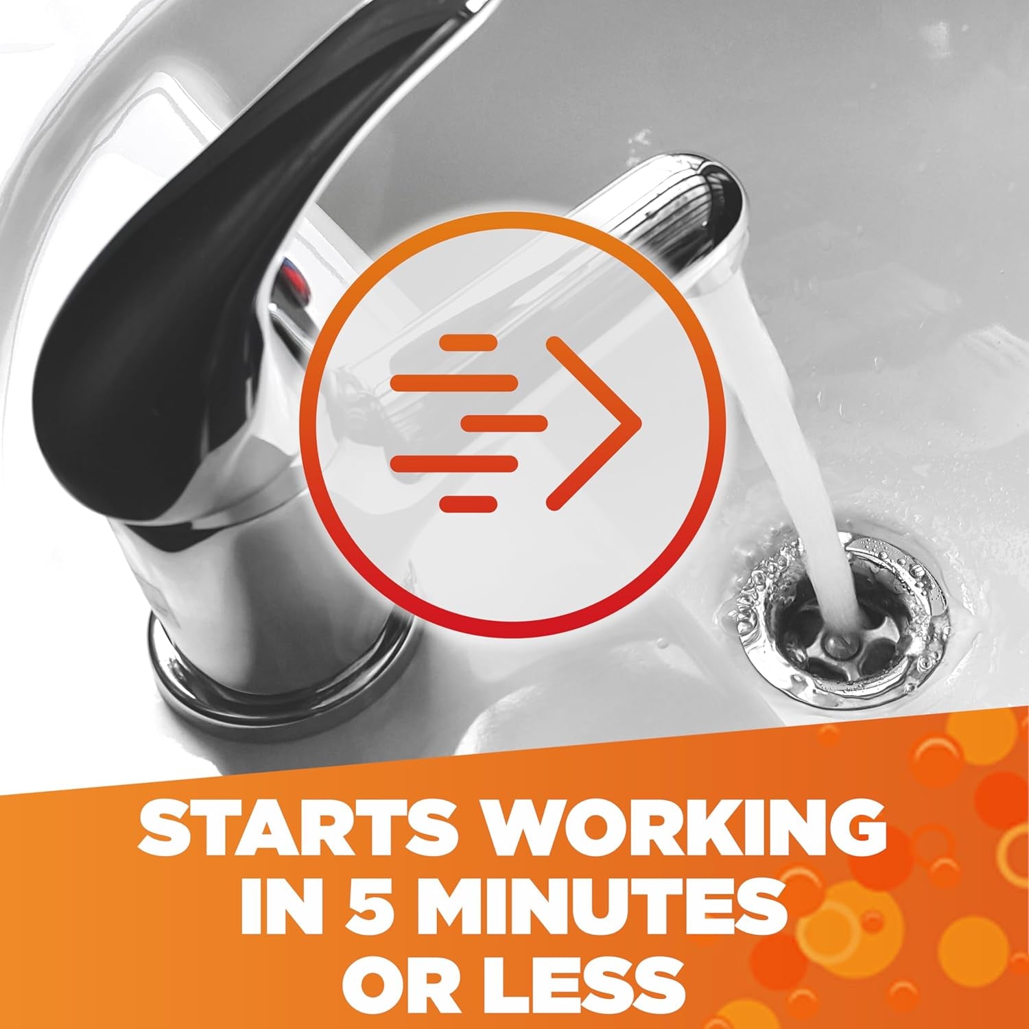 Drain Unblocker, Sink & Drain Cleaner, Fast Acting Heavy Duty Gel Formula, Dissolves Clogs, Works 3X Better than Bleach, Safe for All Pipes, Duo Pack, (2 X 1L)