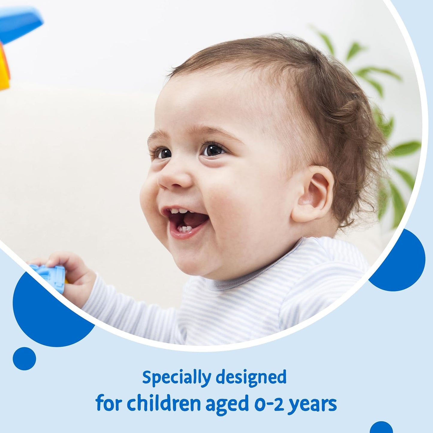 Milk Teeth Baby Toothpaste 0-2 Years, Toddler Toothpaste for Infants, Gentle Care for Milk Teeth, 50Ml
