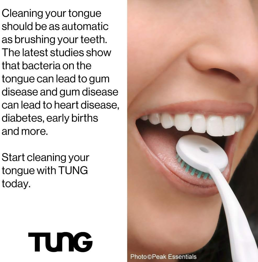 Gel Natural with Mint Blast 3Oz (85G) | Tongue Cleaner | Fights Bad Breath | Eliminates Odour | Halitosis | for Fresh Breath Pack of 2