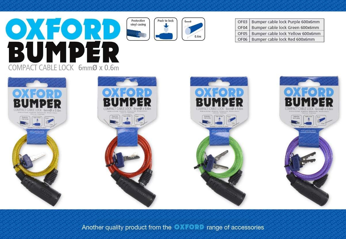 Bumper 600Mm Lightweight Cable Lock