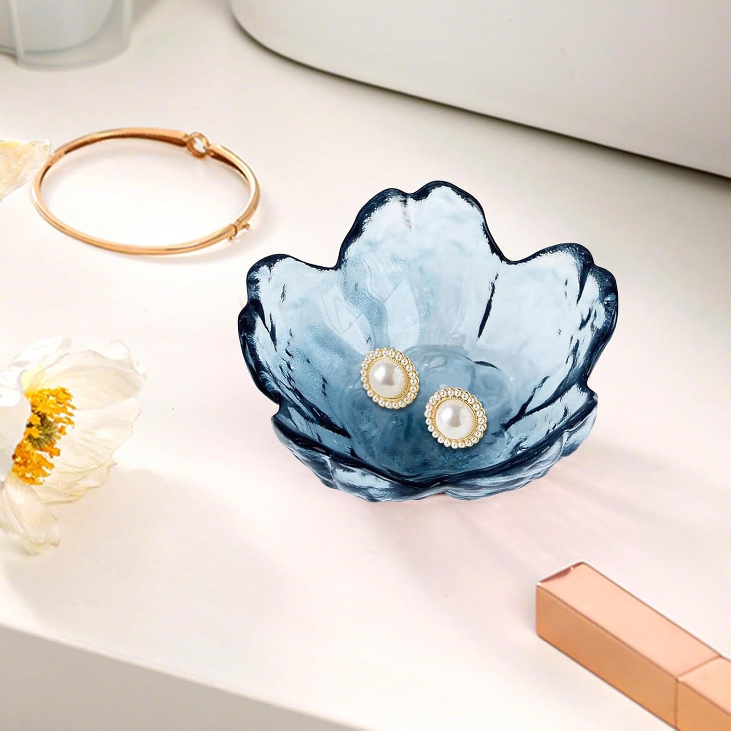 Gifts for Women Trinket Dish Unique Birthday New Home Gifts for Women Her Jewellery Tray Cute Room Decor Aesthetic Bedroom Accessories Ring Dish Holders Small Friendship Christmas House Warming Gifts