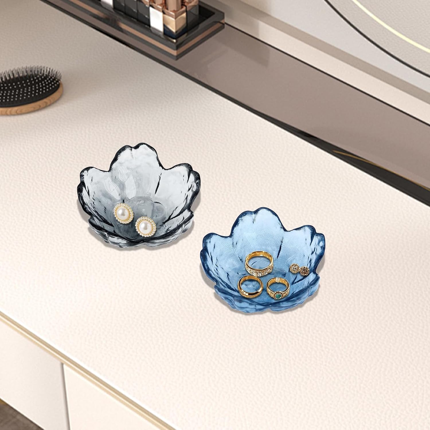 Gifts for Women Trinket Dish Unique Birthday New Home Gifts for Women Her Jewellery Tray Cute Room Decor Aesthetic Bedroom Accessories Ring Dish Holders Small Friendship Christmas House Warming Gifts