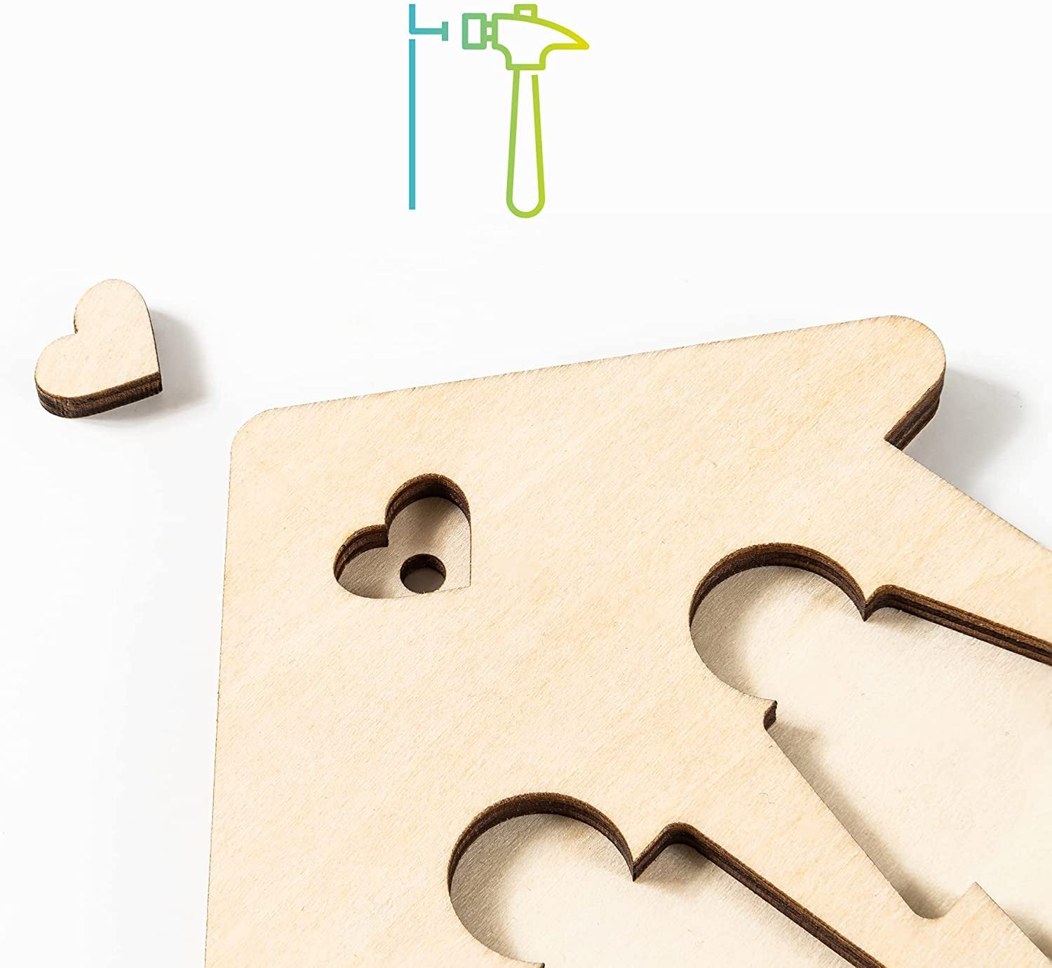 LAC Couples Keyrings - Couples Gifts for His and Hers - House Warming Gifts New Home Accessories - Wooden Key Holder