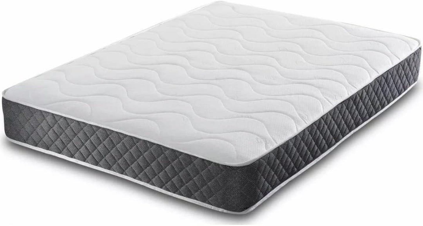 Wilson Beds - 3Ft Single Mattress Approx 6.5 Inch Deep Soft Feel Memory Foam and Spring Mattress (3Ft X 6Ft3) (Single)