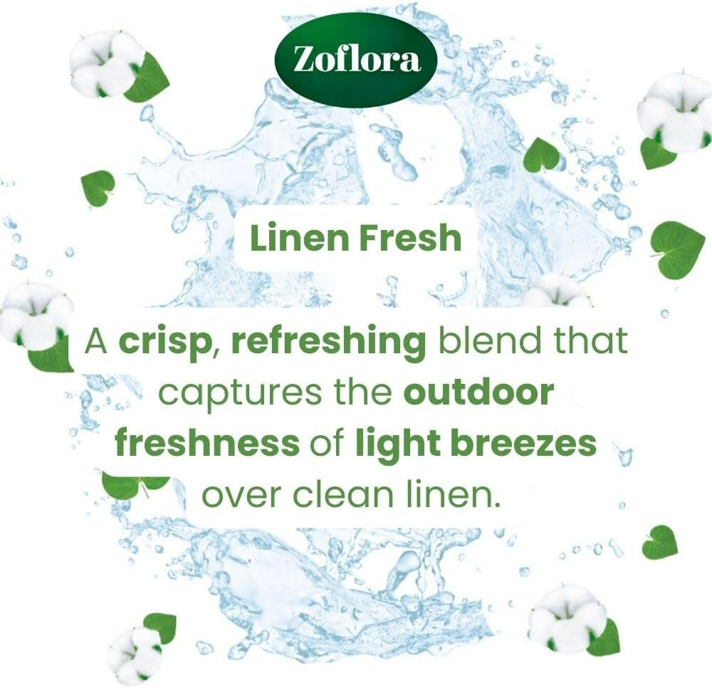 Linen Fresh Multipurpose Disinfectant Spray, Antibacterial Multi-Surface Cleaner, Pet-Friendly, Kills 99,9% of Bacteria & Viruses, 1 X 800Ml