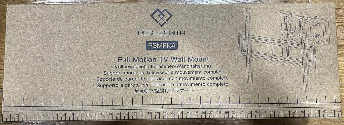 TV Wall Bracket, Swivel Tilt TV Wall Mount for 26-65 Inch Flat & Curved TV up to 45Kg, TV Bracket Max VESA 400X400Mm