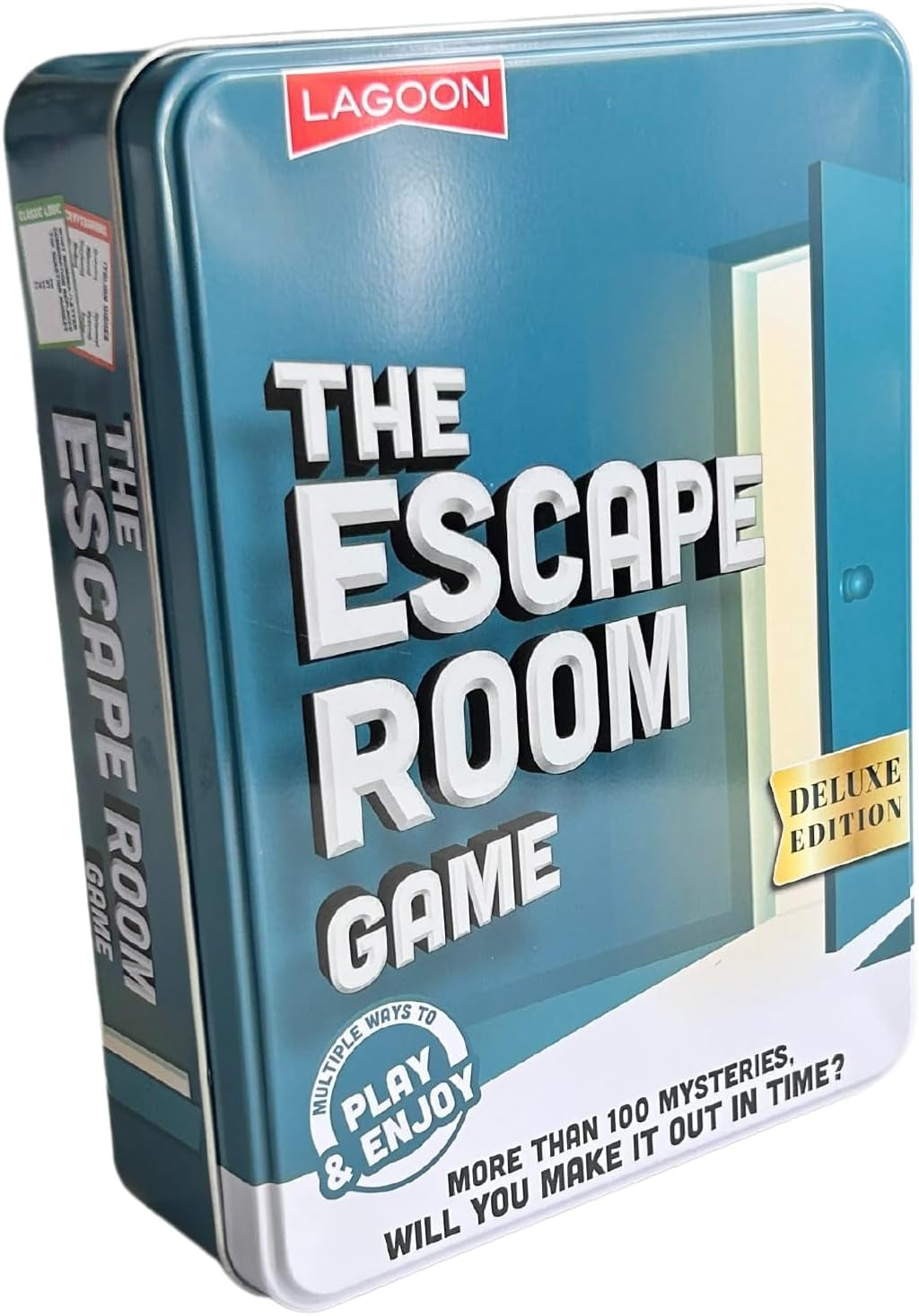 The Escape Room Mystery Game Large Deluxe Game in a Tin