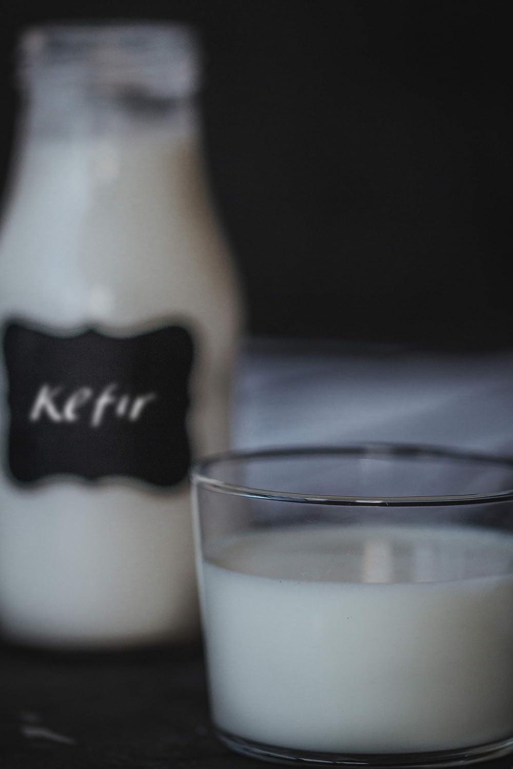 Home Made Kefir Making Kit in Gift Box, Glass/Cheese Cloth