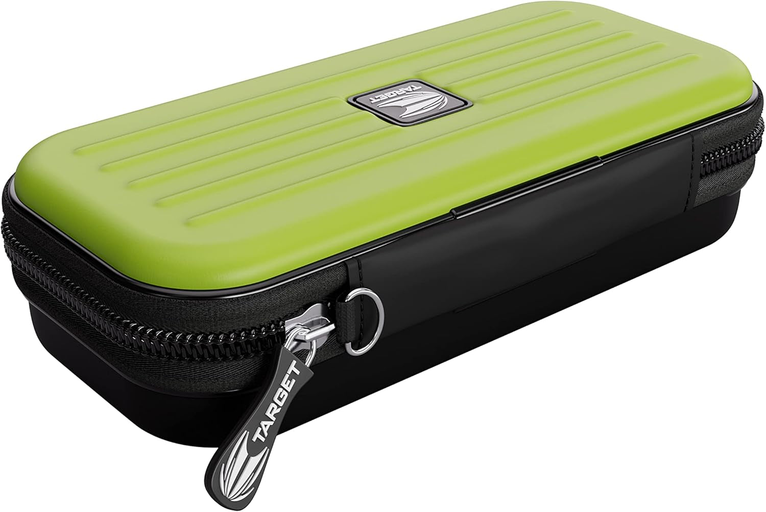 Darts Takoma Darts Wallet, Regular Size, Green | Darts Case Holds 3 Darts | Protective EVA Dart Holder with Double Zip Lock Inner Pouches | Professional Darts Accessories