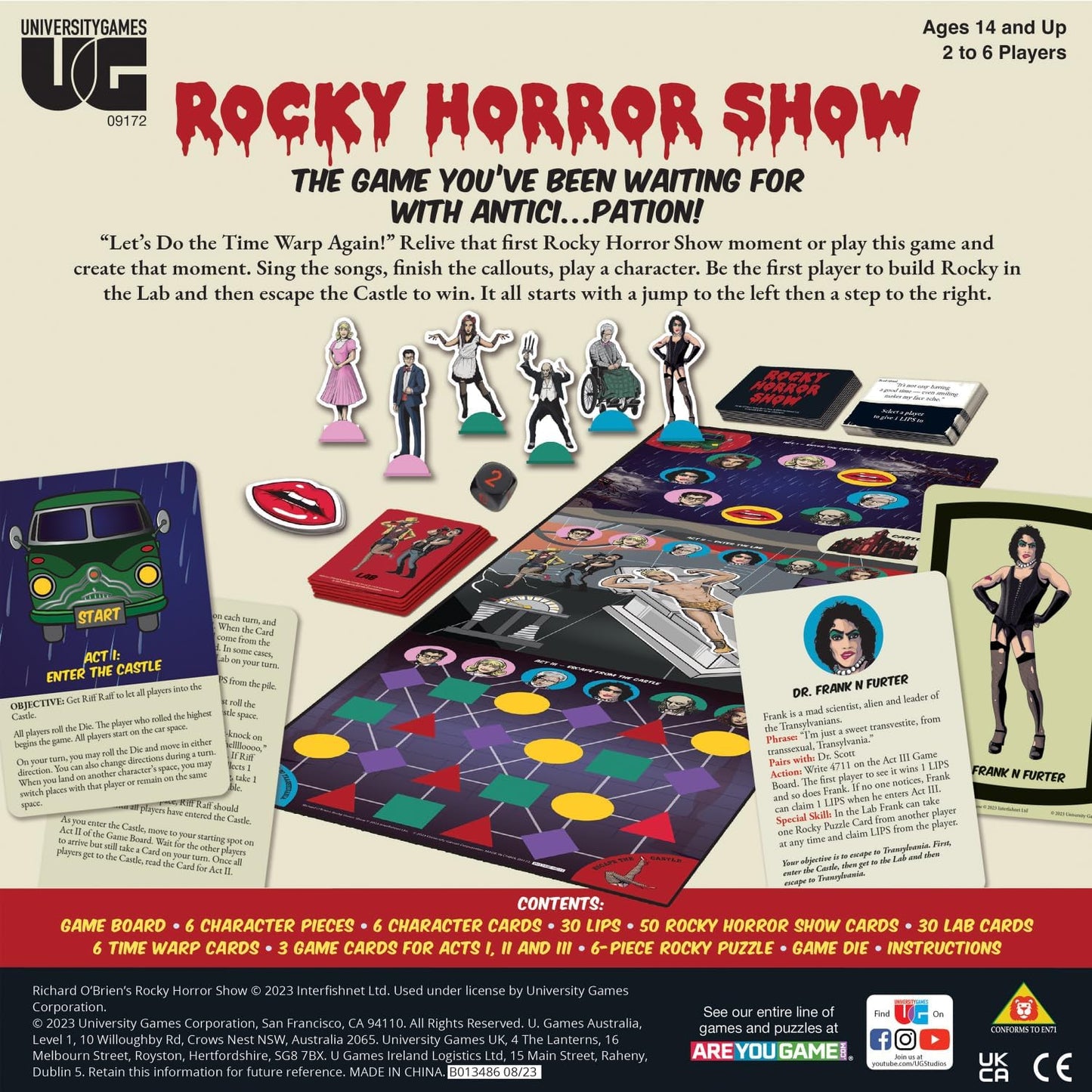 | Rocky Horror Show Party Board Game