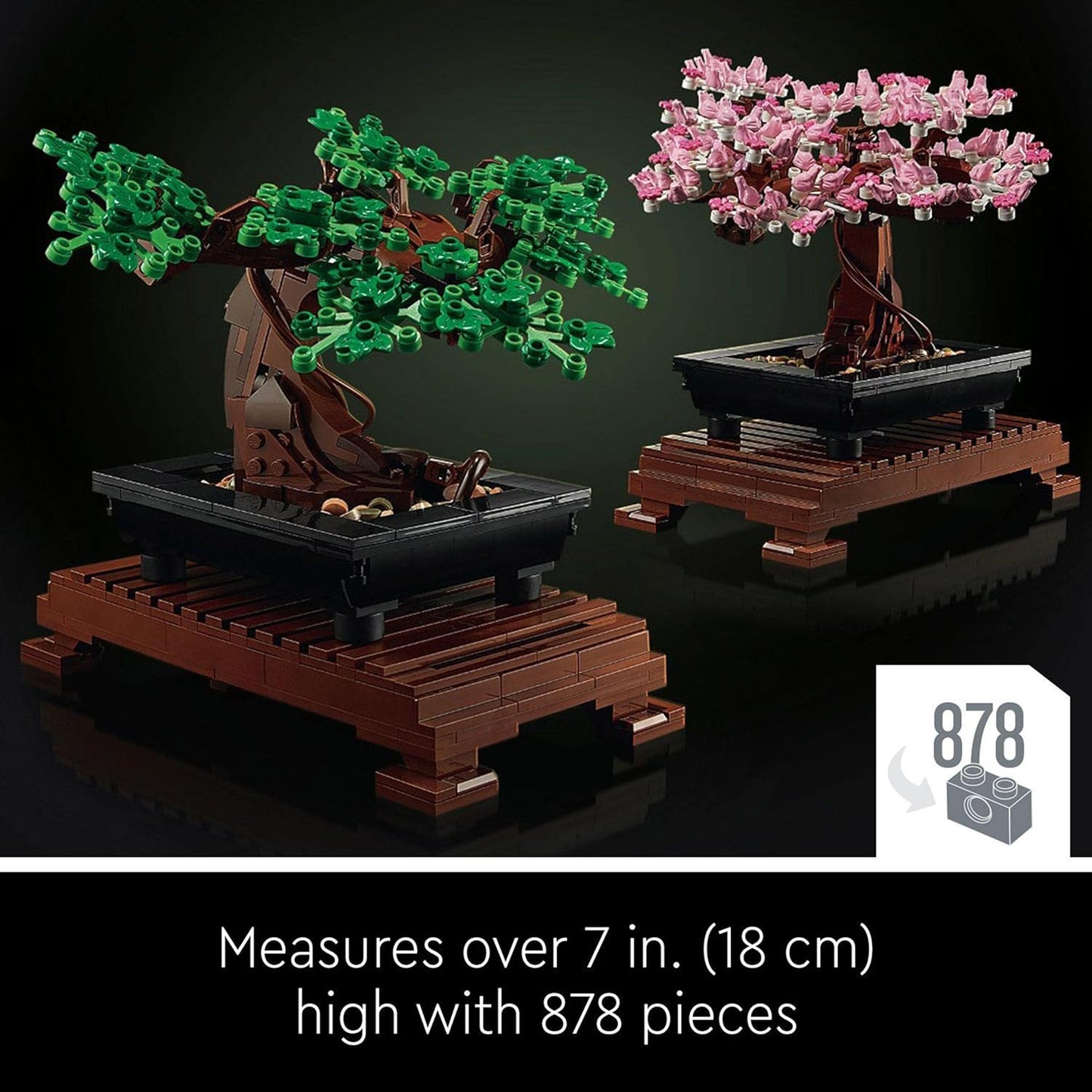 Botanicals Bonsai Tree - Faux Plant for Adults - Home Decor Set with Artificial Cherry Blossom Flowers - DIY Building Project - Gift Idea for Valentine'S Day - Botanical Collection - 10281