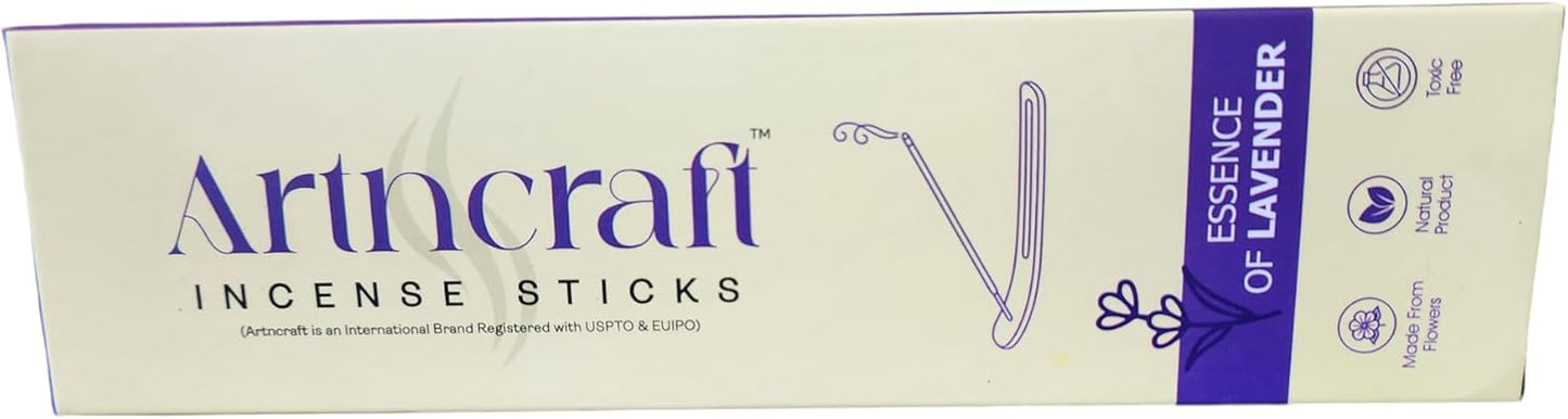 Incense Sticks Lavender Made from Flowers Natural Product Essence of Lavender
