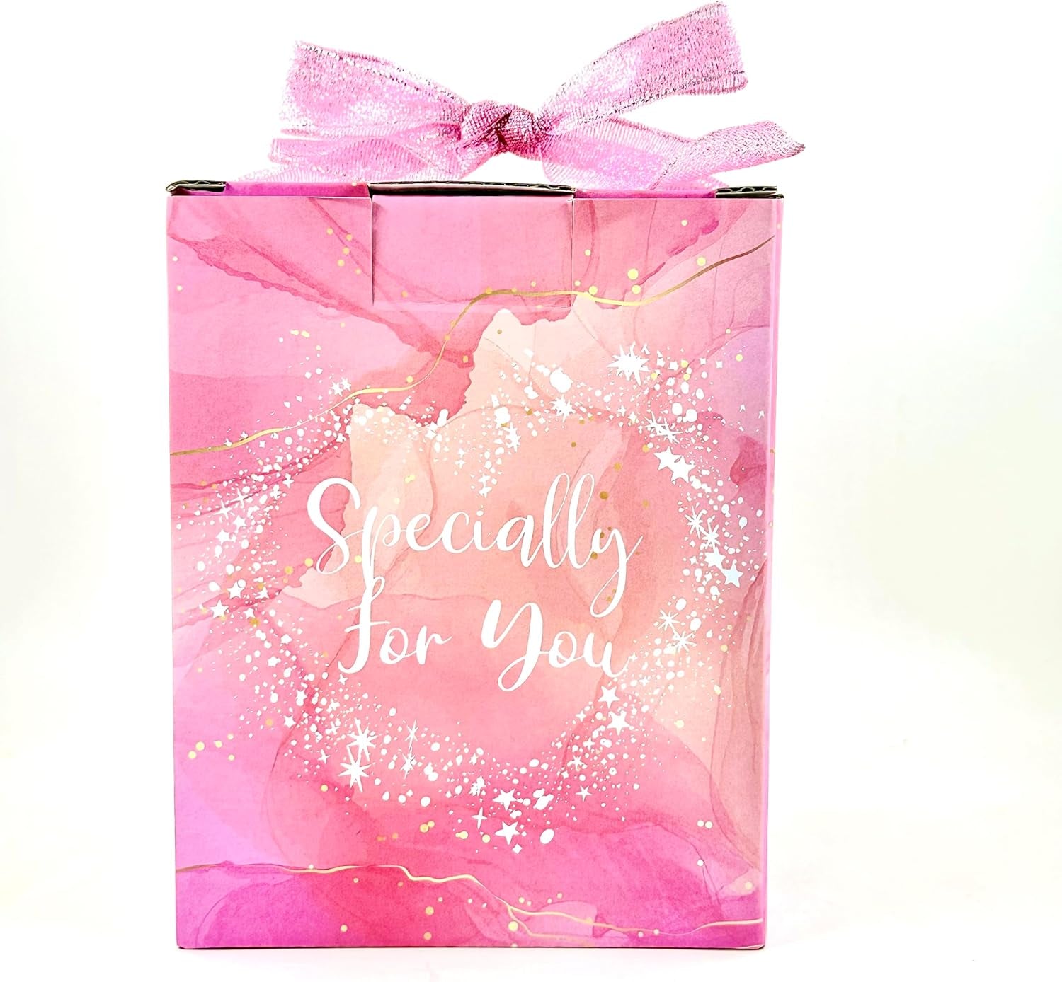 Gifts for Women Dried Flowers Double Wall Glass Coffee Mugs Cute Glass Tea Cups with Handles Christmas Birthday Gifts for Best Friend Teacher Mum Gifts Ideas Autumn Mug Home Decor(Grey+Pink)