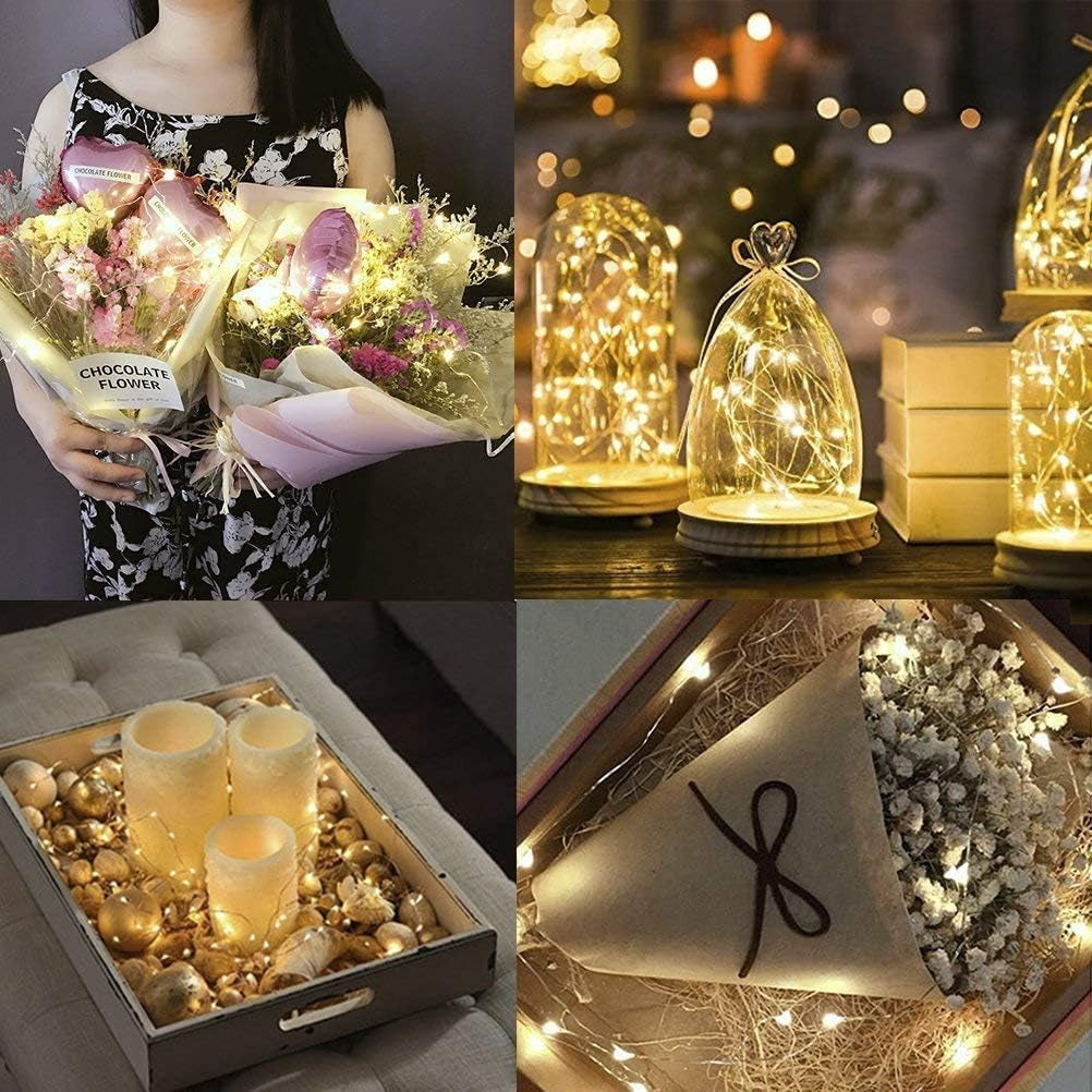 Curtain Fairy Lights, LED Curtain Lights, Waterproof Window String Lights with Remote Control Timer for Outdoor Indoor Party Bedroom Decoration (100-LED)