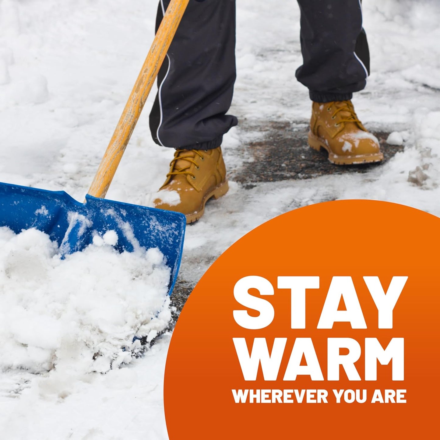 Foot Warmers -8 Hours of Heat - Air Activated - Ready to Use