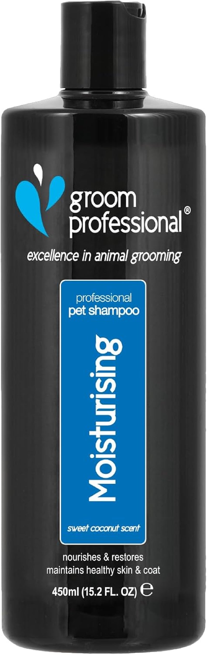 Coconut Moisturising Dog Shampoo - Soothing Dog Shampoo for Itchy Skin - Sensitive Shampoo for Dogs - Nourishes & Restores Coat - for Smelly Dogs, 450Ml