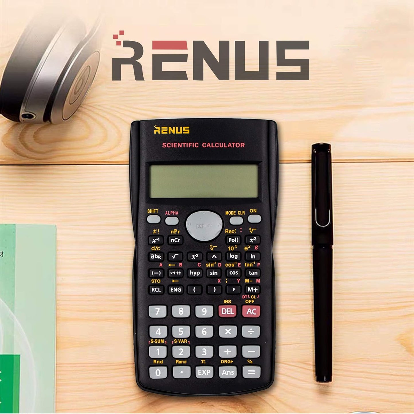 2-Line Engineering Scientific Calculator Function Calculator for Student and Teacher