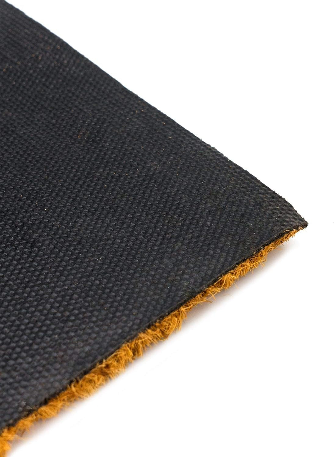 Non-Slip Coir Door Mat - 60 X 90Cm - Triangles - PVC Backed Welcome Mats Doormats