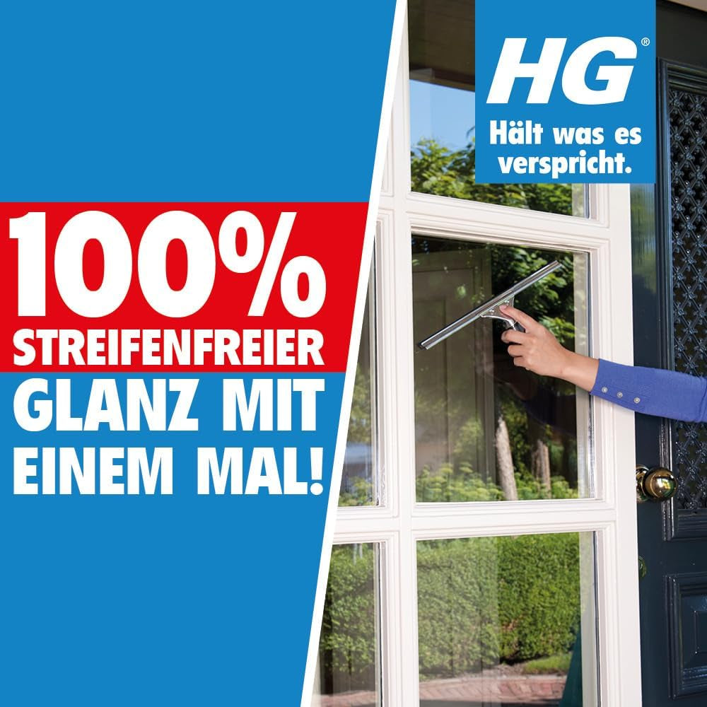 Glass and Mirror Cleaner, Streak-Free Glass Cleaner, Effectively Removes Grease & Dirt from Windows & Surfaces Quickly - 500Ml Spray (142050106)(Packing May Vary)