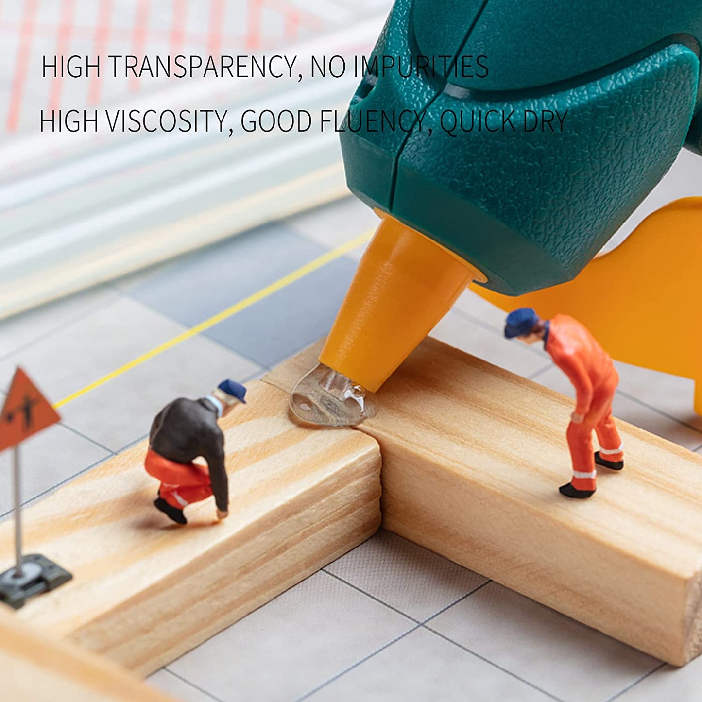 Hot Glue Sticks for Hot Glue Gun,  50 Pack 7Mm X 100Mm Hot Glue Gun Sticks - SGS Approved