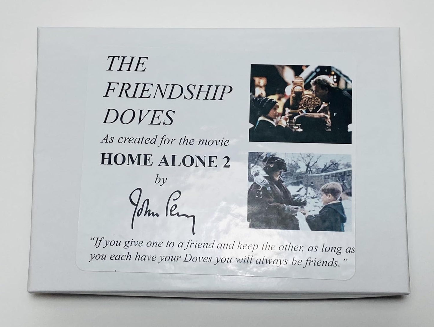 Home Alone 2 Turtle Doves Authentic Made by John Perry USA