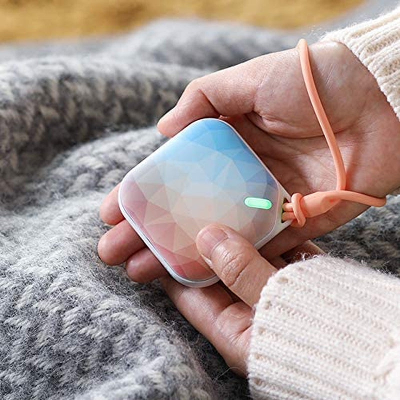 Hand Warmer Rechargeable, Fast Warming up Electronic Portable Hand Warmer, Gifts for Women, Men