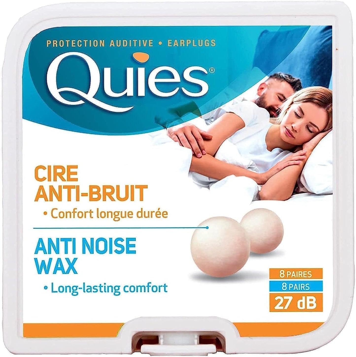 Caswell-Massey Earplug Natural Wax, 8-Pairs