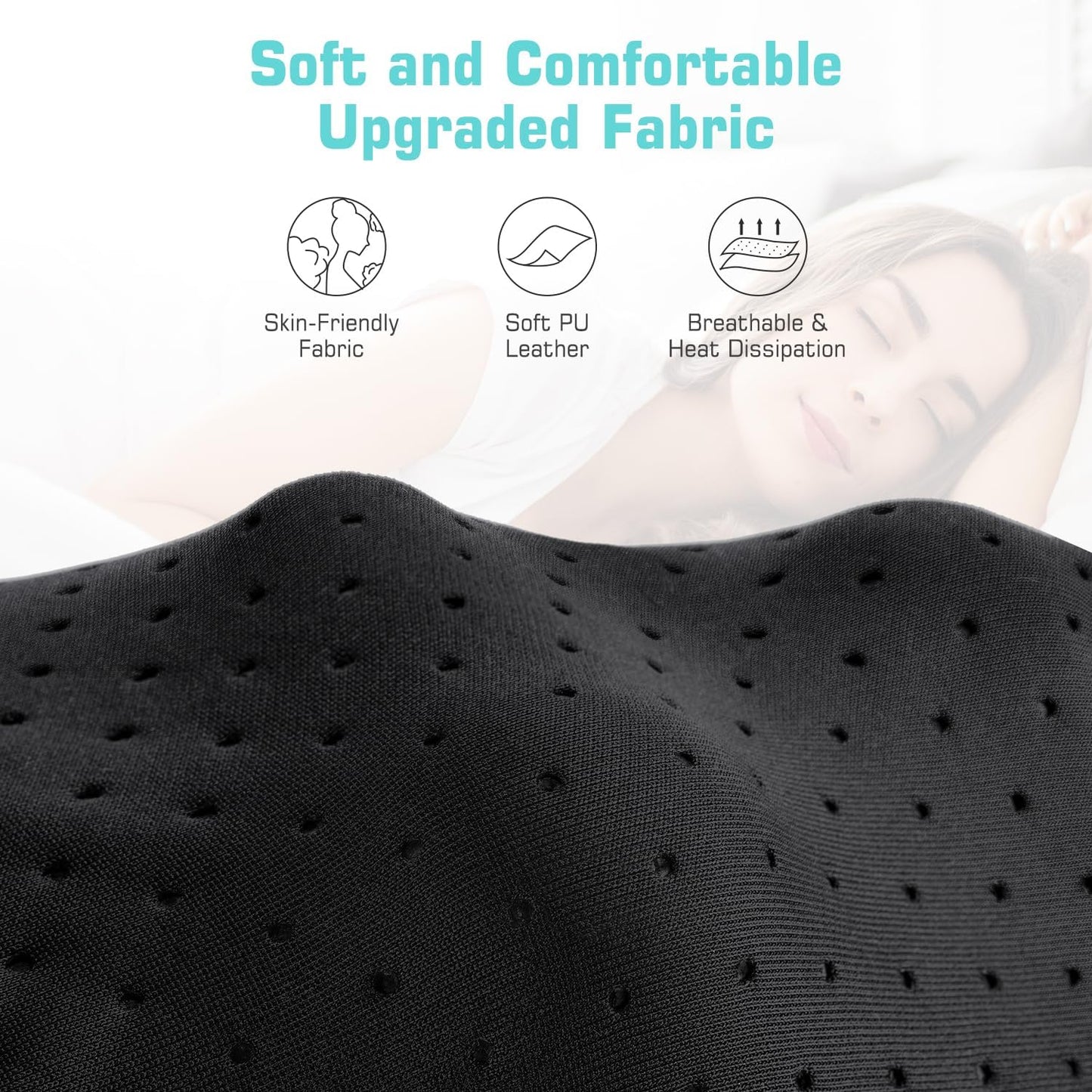 Neck Massager Back Massager with Heat - Shiatsu Neck Massager Present, Gifts for Women/Men/Mom/Dad -Deeper Tissue Kneading Massage Pillow for Neck, Back, Shoulder, Leg, Foot, Body Relieve Muscle Pain