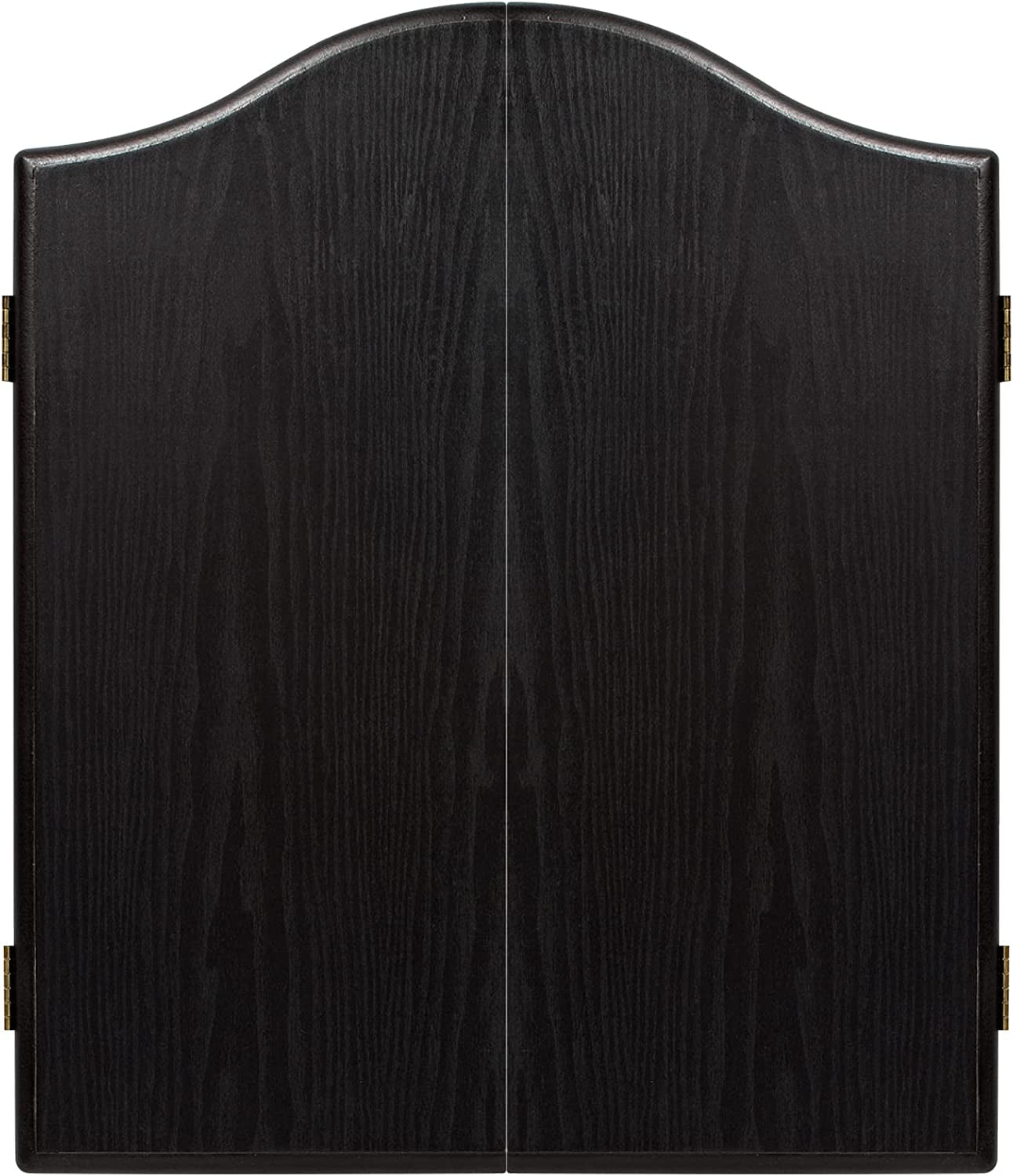 Professional Dart Set Includes Diamond plus Bristle Dartboard - Black Cabinet - 2 Sets of Darts - Official Oche Line