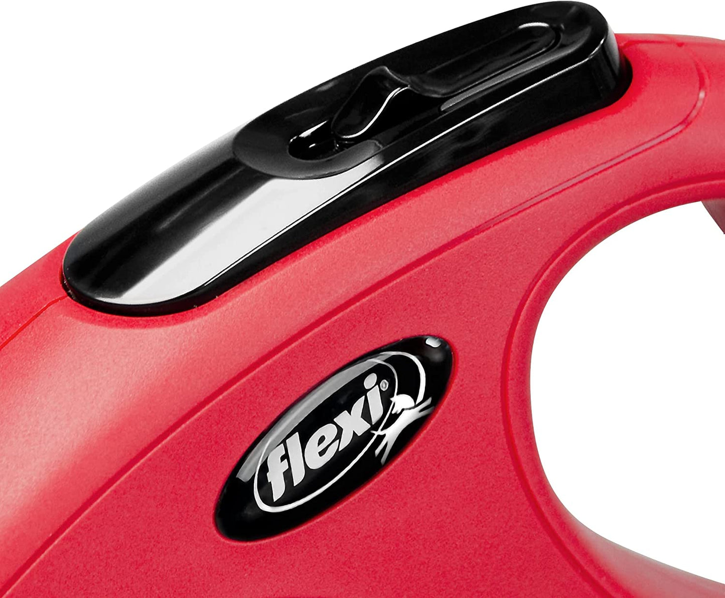 New Classic Cord Red Medium 5M Retractable Dog Leash/Lead for Dogs up to 20Kgs/44Lbs