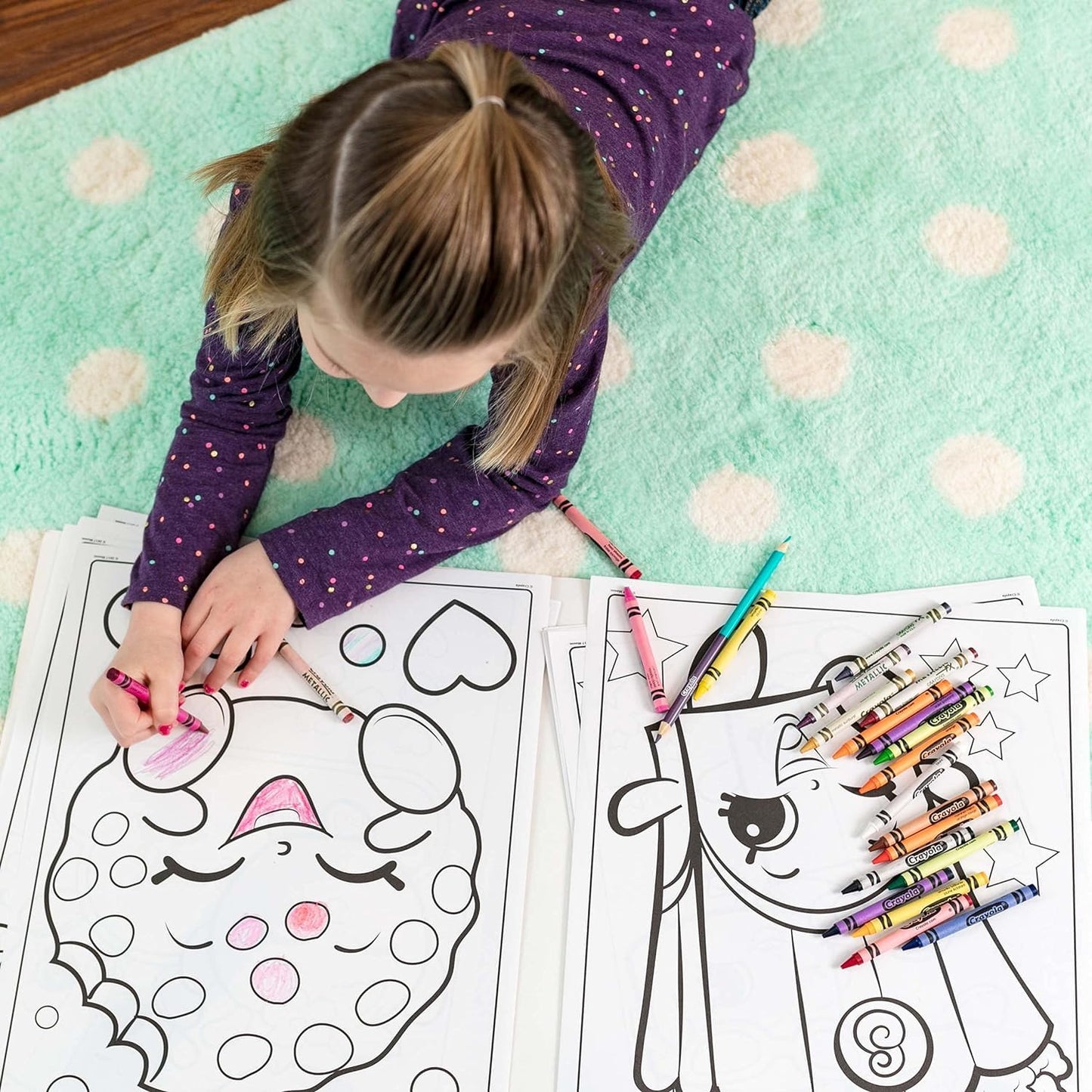 Crayons, Bright Strong Colours, Multi, 24 Count (Pack of 1) (Packaging May Vary)