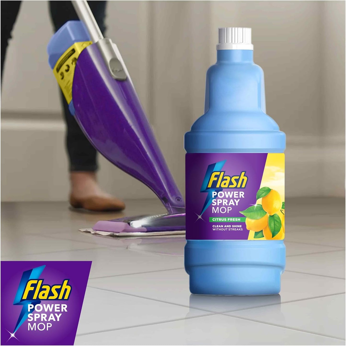 Powermop Refill Liquid, Power Mop Refill Liquid, Floor Cleaner, Fresh, Floor Cleaner