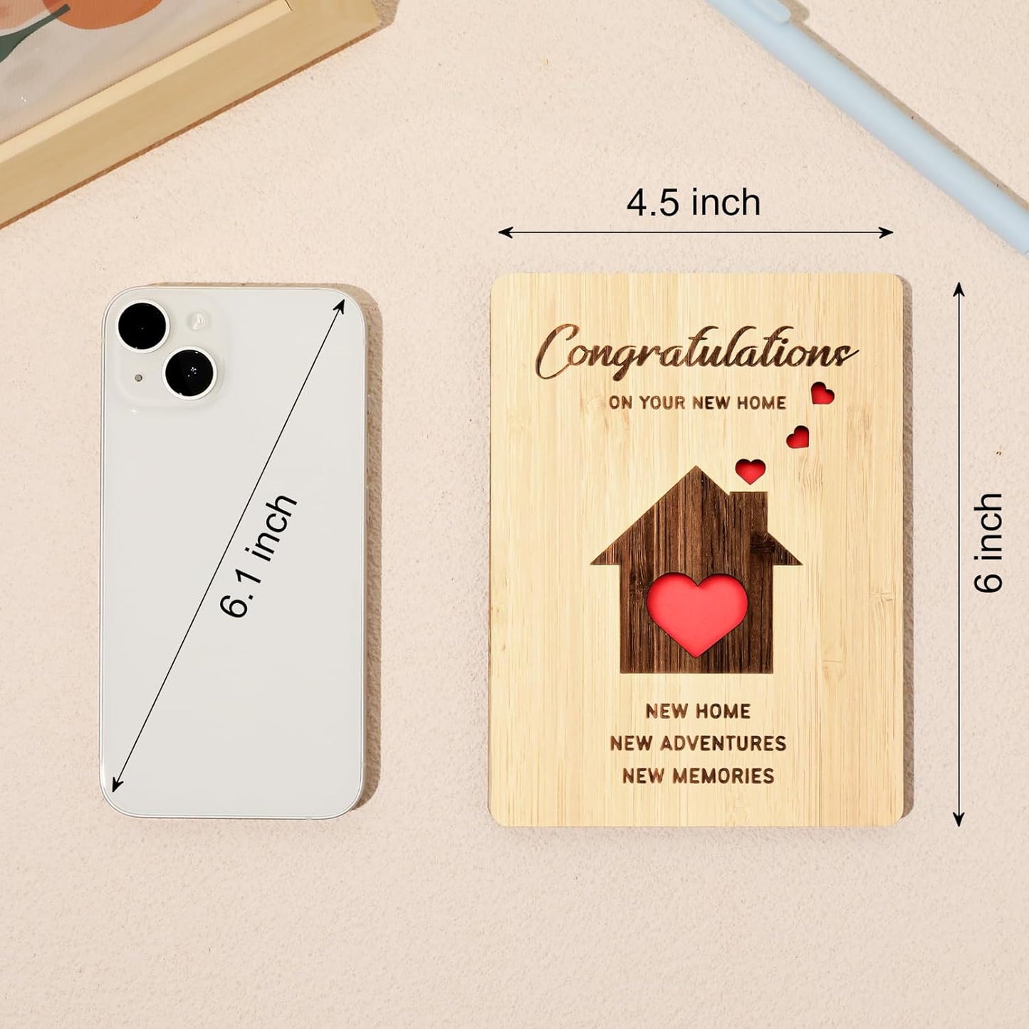 New Home Card, New Home Congratulations Card, Housewarming Card, New House Card, Welcome to Your New Home Card, House Warming Gifts for New Home, New Home New Adventures New Memories