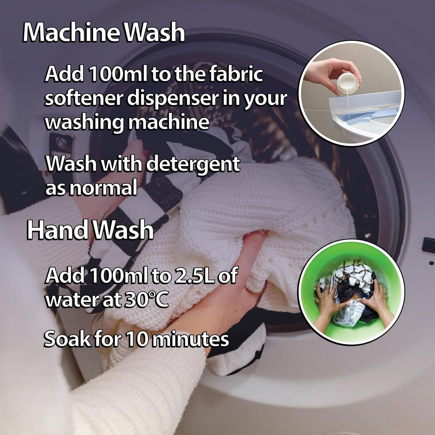 - Anti-Bacterial Laundry Sanitiser Cleanser Liquid Additive 1 Litre,Clear