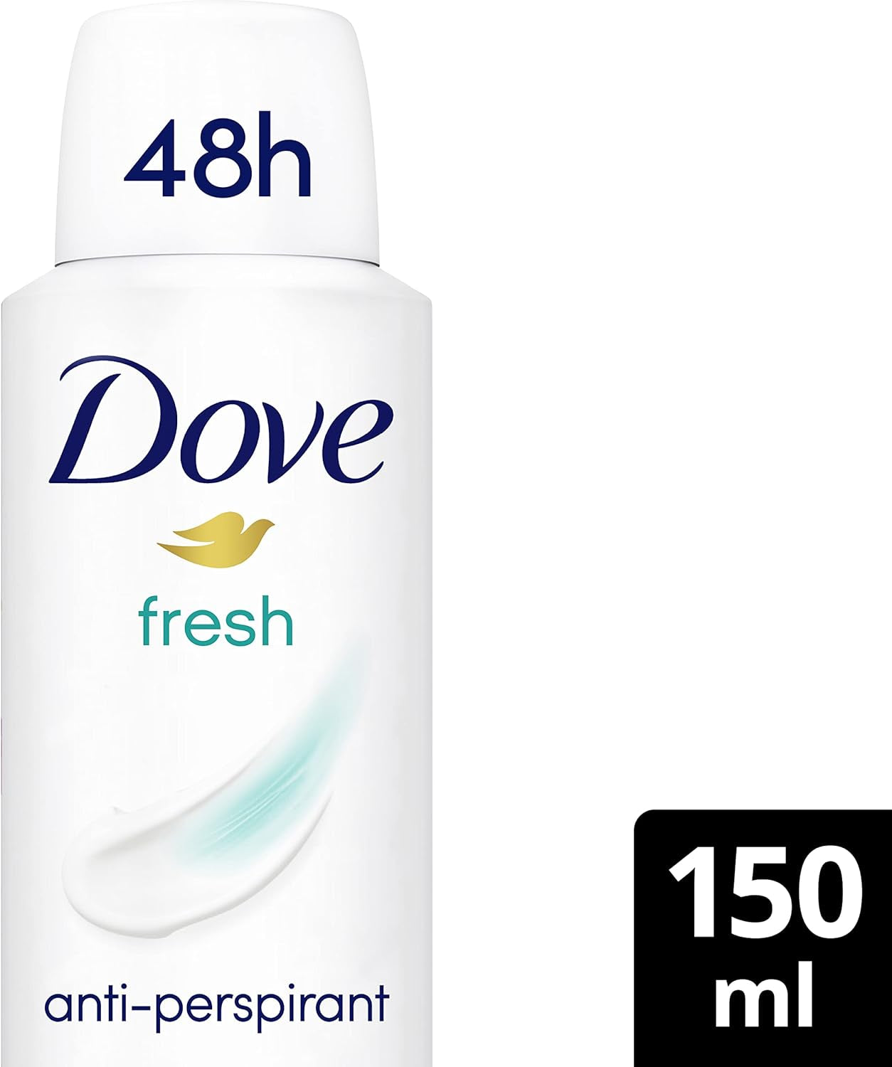 Fresh with ¼ Moisturising Cream Anti-Perspirant Deodorant Spray for 48 Hours of Protection 6 X 150 Ml