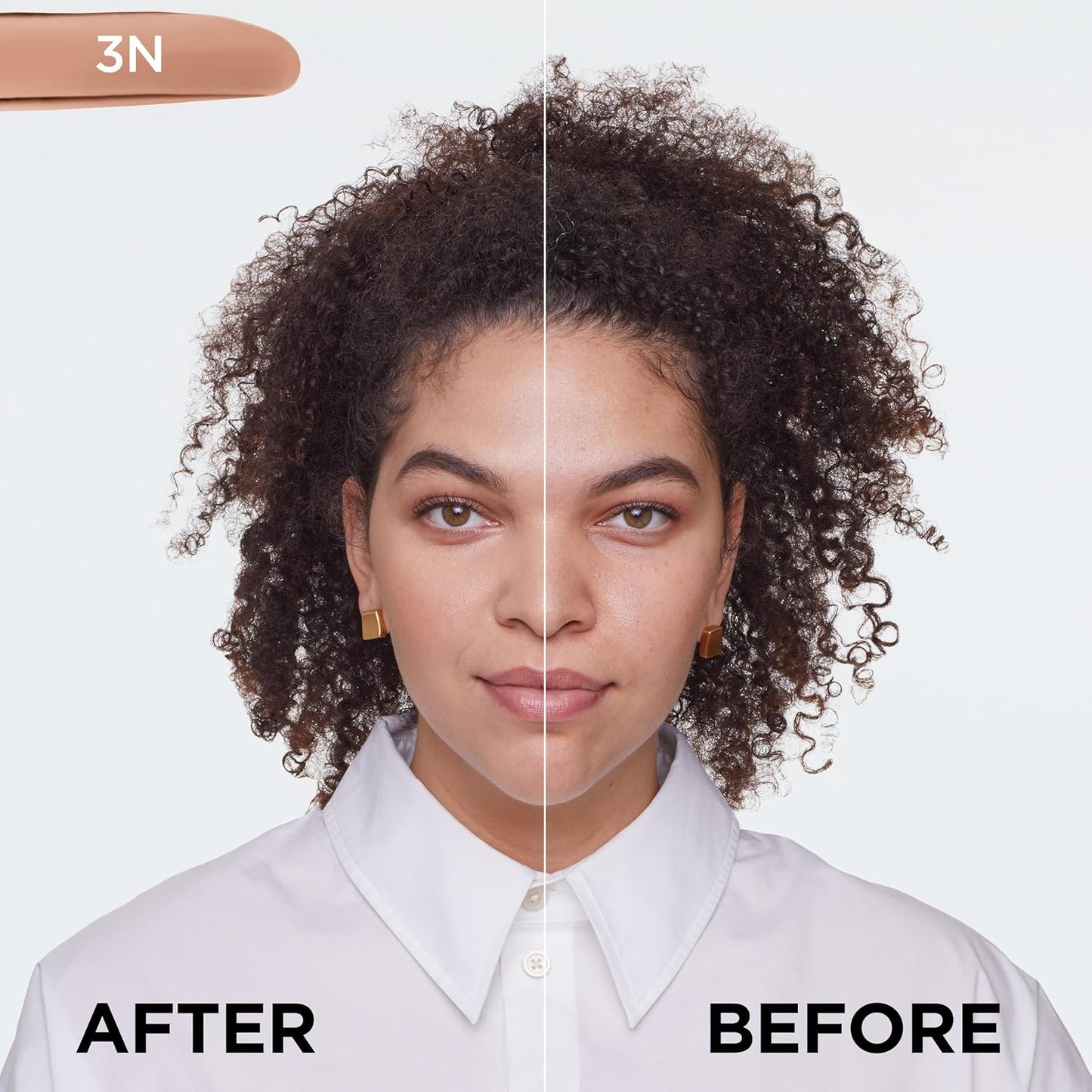 True Match Liquid Foundation, Skincare Infused with Hyaluronic Acid, SPF 16, Available in 40 Shades, 3N Creamy Beige, 30 Ml