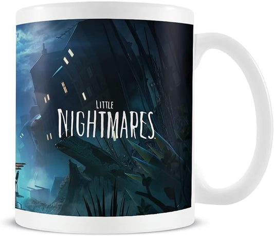 Little Nightmares Mug in Presentation Gift Box (Mono and Six Design) 11Oz Ceramic Mug Official Merchandise, MG27020, Dark Blue