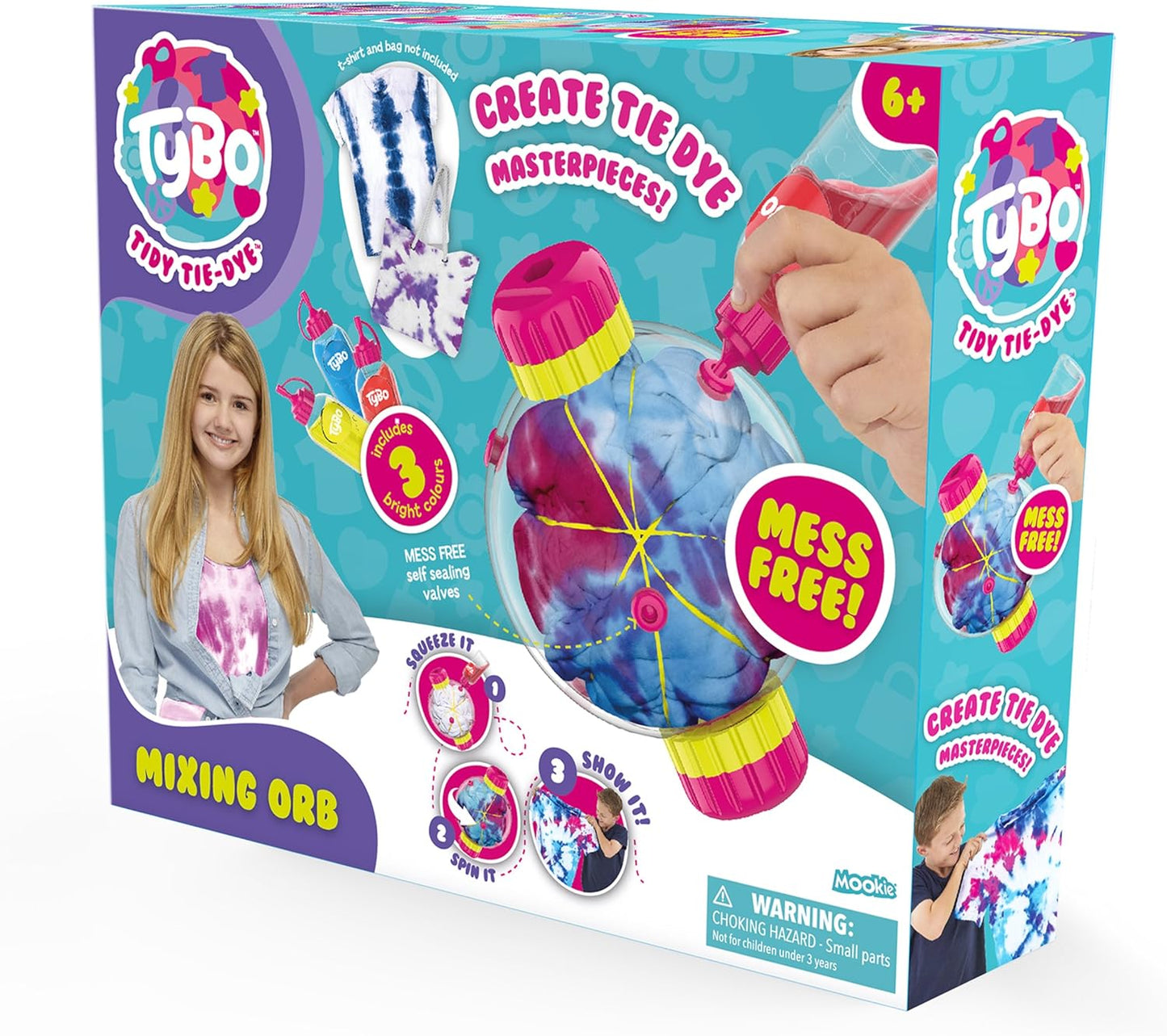 Tie-Dye Mixing Orb Craft Kit, Purple