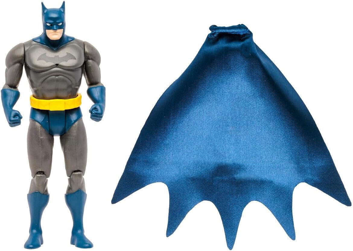 Mcfarlane Toys, Multiverse, 5-Inch Super Powers Batman Action Figure with 5 Points of Articulations, Collectible Retro 1980’S Super Powers Line Figure – Ages 12+
