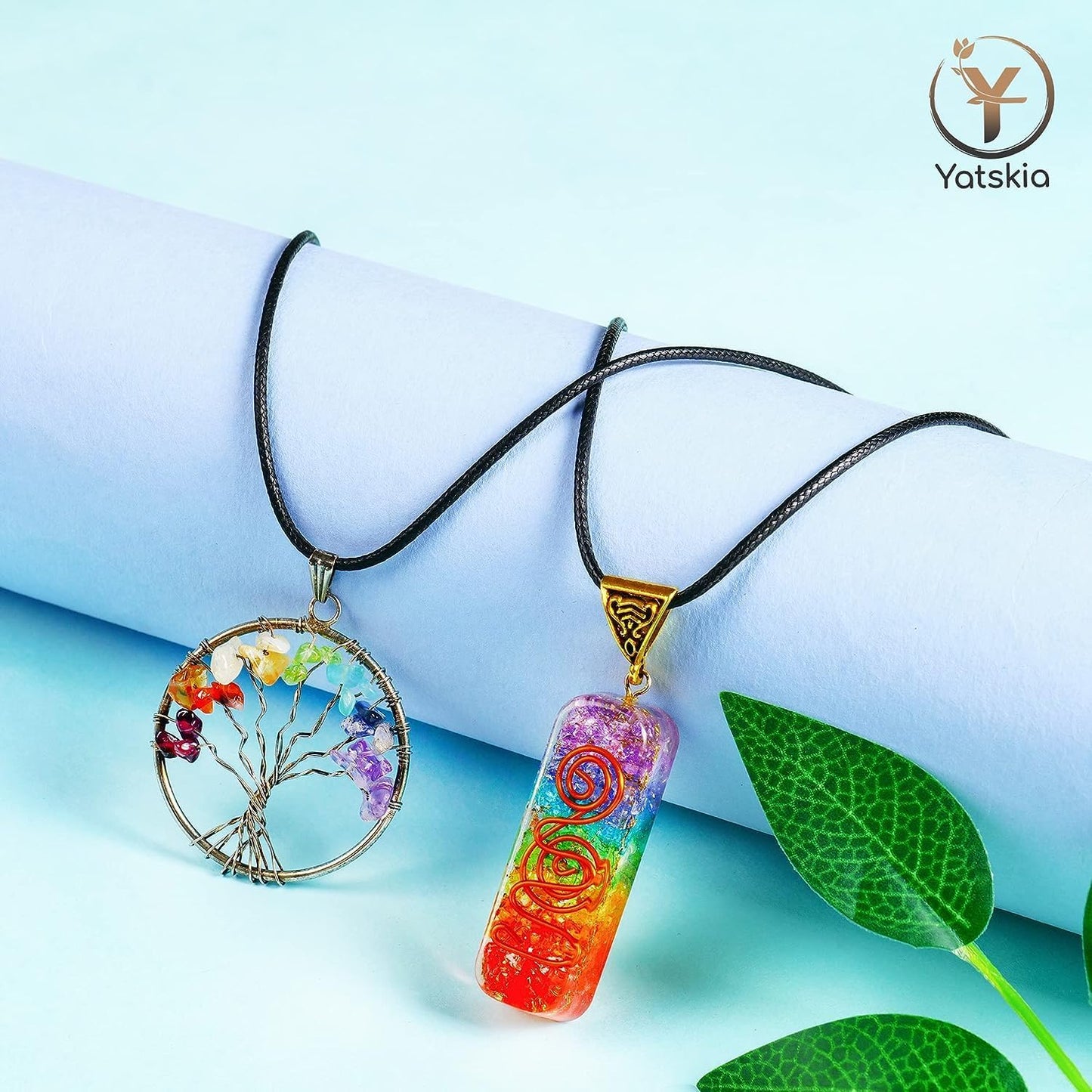Chakra Tree - Crystal Tree - Healing Crystals - Seven Chakra Tree - Crystals and Gemstones - Home Decor - Feng Shui Decor - Handmade Reiki Office Decorations - Spiritual Gifts