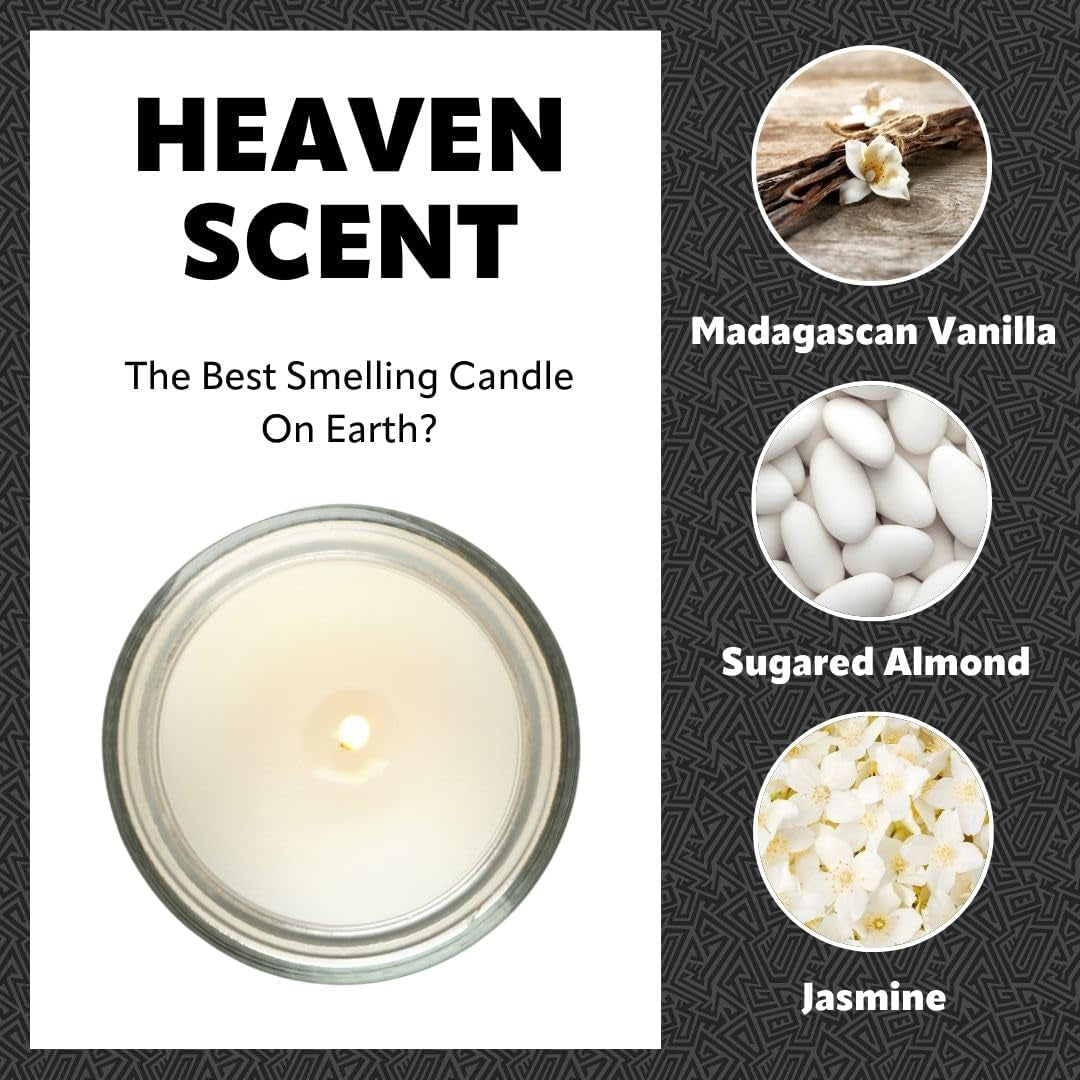 New Home Candle - 220G Soy Wax with Madagascan Vanilla, Jasmine & Sugared Almond - Housewarming or New Home Gift for Couple Moving in - Funny Candles by