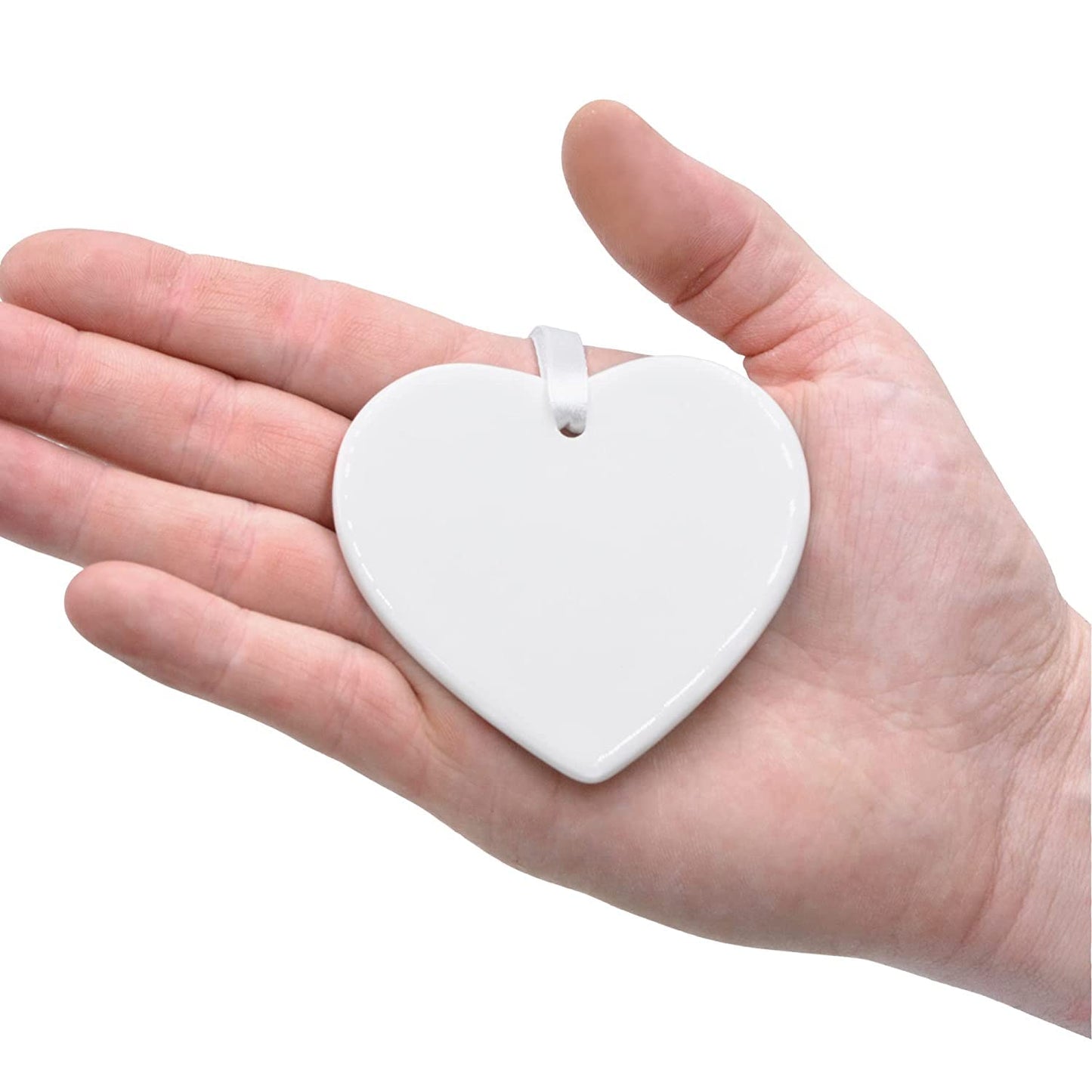 Our New Home Plaque, House Warming Gifts New Home, Personalised Our Home Gift for Family Couple, White Ceramic Heart Plaque Gift, with Gift Box