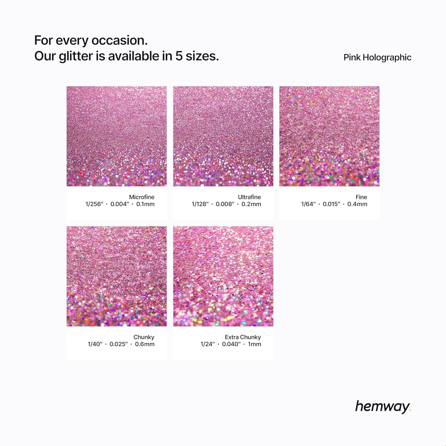 Glitter Paint for Walls Pink Holographic Additive Emulsion Latex Acrylic Sparkles Fine Interior Painting 100G / 3.5Oz