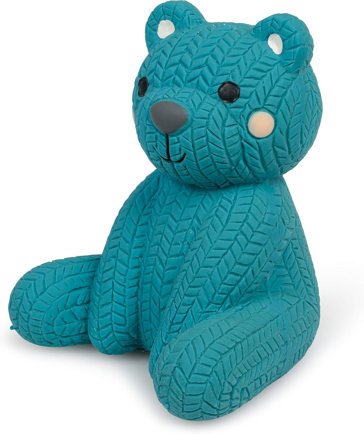 Little  Teddy Bear Latex Chew Dog Toy, Blue (Pack of 1)