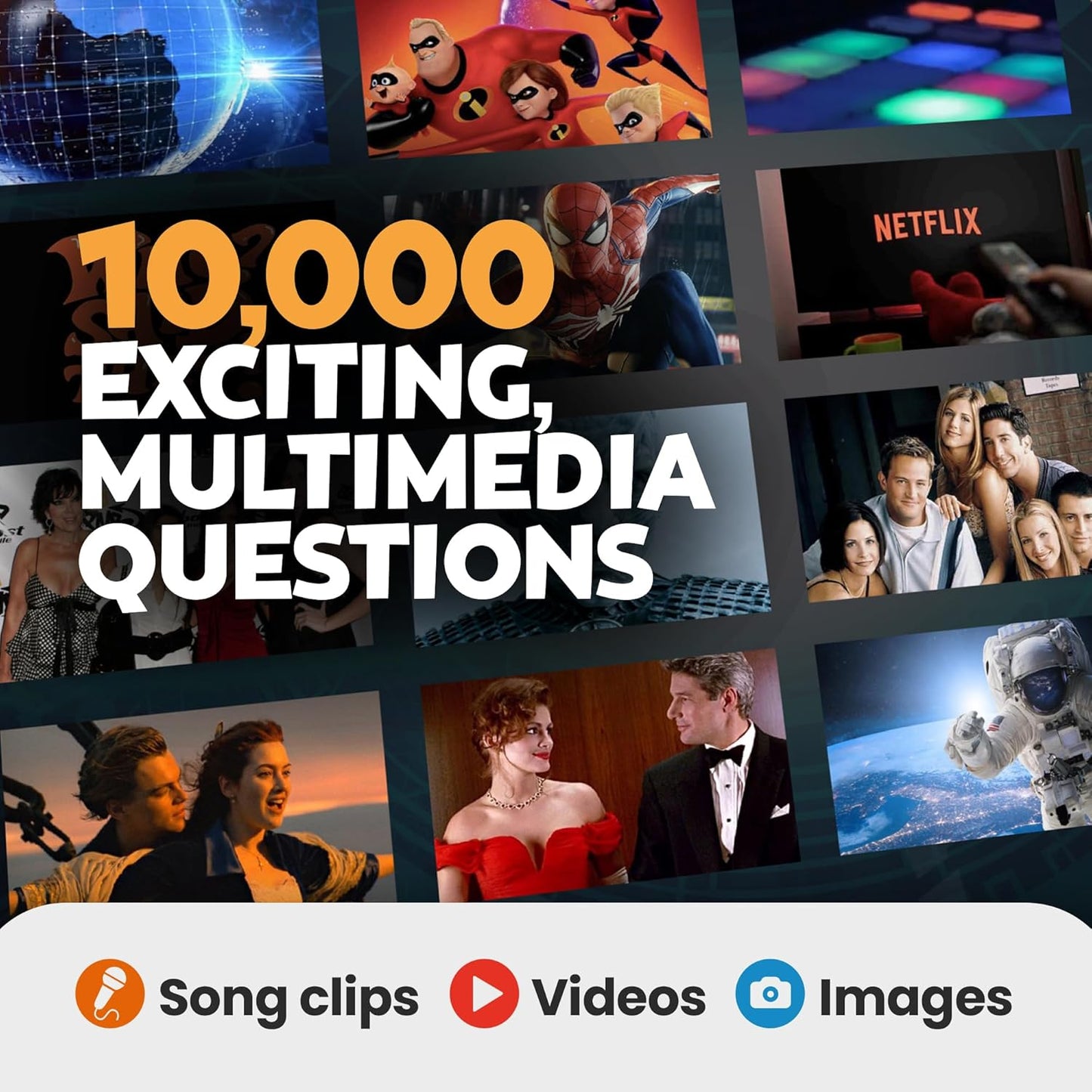 Outsmarted - the Live Quiz Show Board Game | Kids, Teens & Adults | the Ultimate Family Game Night | Age 8+ | Perfect for 2-24 Players | 10,000+ Multimedia Questions | 2024 Edition