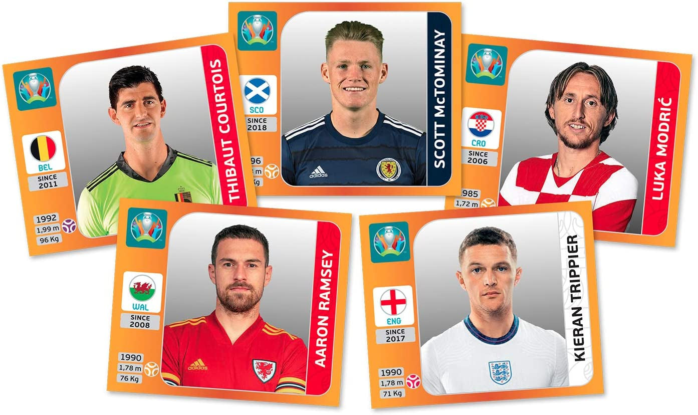 UEFA Euro 2020 Sticker Collection Pocket Tin